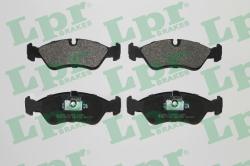 LPR set placute frana, frana disc LPR 05P656 (05P656)