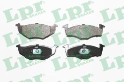 LPR set placute frana, frana disc LPR 05P638 (05P638)