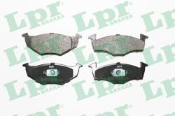 LPR set placute frana, frana disc LPR 05P638 - automobilus