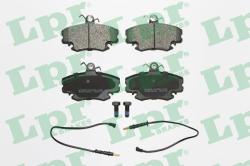 LPR set placute frana, frana disc LPR 05P349 (05P349)