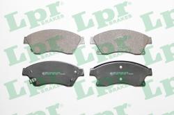 LPR set placute frana, frana disc LPR 05P1581 (05P1581)