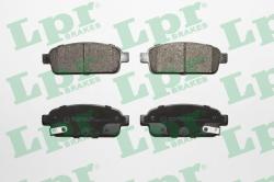 LPR set placute frana, frana disc LPR 05P1575 (05P1575)