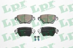 LPR set placute frana, frana disc LPR 05P897 (05P897)