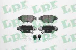 LPR set placute frana, frana disc LPR 05P1227 (05P1227)