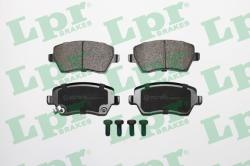 LPR set placute frana, frana disc LPR 05P1229 (05P1229)