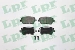 LPR set placute frana, frana disc LPR 05P867 (05P867)