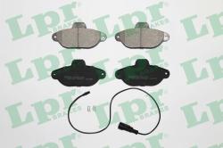 LPR set placute frana, frana disc LPR 05P462 (05P462)