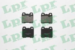 LPR set placute frana, frana disc LPR 05P333 (05P333)