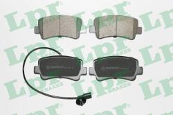 LPR set placute frana, frana disc LPR 05P1578 (05P1578)
