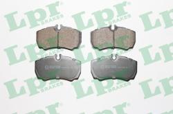 LPR set placute frana, frana disc LPR 05P830 - automobilus