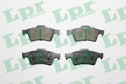 LPR set placute frana, frana disc LPR 05P907 (05P907)