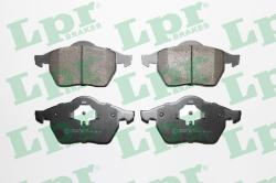 LPR set placute frana, frana disc LPR 05P669 (05P669)