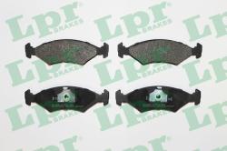 LPR set placute frana, frana disc LPR 05P233 (05P233)