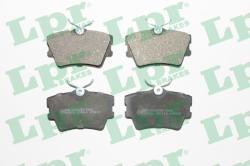 LPR set placute frana, frana disc LPR 05P616 (05P616)