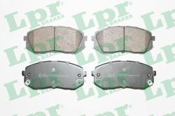 LPR set placute frana, frana disc LPR 05P1689 (05P1689)