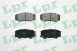 LPR set placute frana, frana disc LPR 05P885 (05P885)