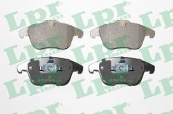 LPR set placute frana, frana disc LPR 05P1255 (05P1255)