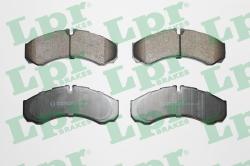 LPR set placute frana, frana disc LPR 05P684 (05P684)