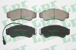 LPR set placute frana, frana disc LPR 05P967 (05P967)