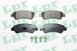 LPR set placute frana, frana disc LPR 05P1289 (05P1289)