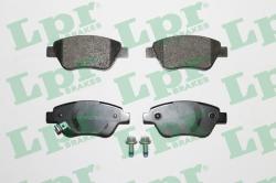 LPR set placute frana, frana disc LPR 05P1247 (05P1247)