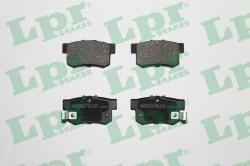 LPR set placute frana, frana disc LPR 05P508 (05P508)