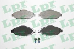 LPR set placute frana, frana disc LPR 05P1471 (05P1471)