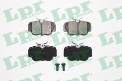 LPR set placute frana, frana disc LPR 05P302 (05P302)