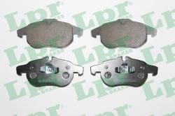 LPR set placute frana, frana disc LPR 05P814 (05P814)
