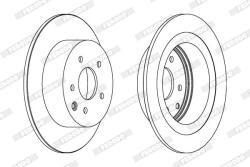 FERODO Disc frana FERODO PREMIER DDF1590C (DDF1590C)