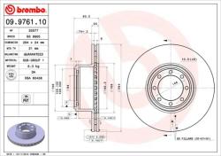 BREMBO Disc frana BREMBO PRIME LINE 09.9761. 10 (09.9761.10)