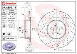 BREMBO Disc frana BREMBO 09. A300.11 - automobilus