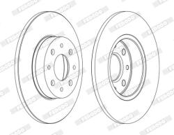 FERODO Disc frana FERODO PREMIER DDF1741C (DDF1741C)
