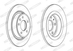 FERODO Disc frana FERODO PREMIER DDF1871C (DDF1871C)