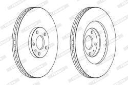 FERODO Disc frana FERODO DDF1661C-1 - automobilus