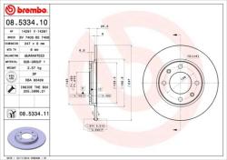BREMBO Disc frana BREMBO 08.5334. 11 - automobilus