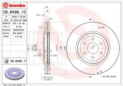 BREMBO Disc frana BREMBO 09. B496.11 - automobilus