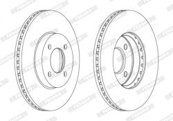 FERODO Disc frana FERODO DDF2068C - automobilus