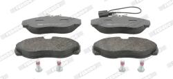 FERODO set placute frana, frana disc FERODO PREMIER ECO FRICTION FVR1396 (FVR1396)