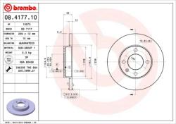 BREMBO Disc frana BREMBO PRIME LINE 08.4177. 10 (08.4177.10)