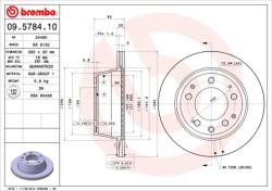 BREMBO Disc frana BREMBO PRIME LINE 09.5784. 10 (09.5784.10)