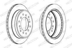 FERODO Disc frana FERODO PREMIER DDF1743C (DDF1743C)