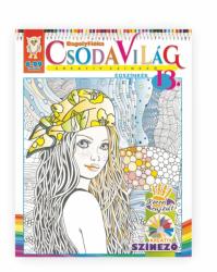  Csodavilág Kreatív színező 13 - Égszínkék (9786155970337)