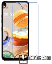  Képernyővédő fólia - Ultra Clear - 1db, törlőkendővel, A képernyő sík részét védi - LG K61 / LG K51S / LG Q61