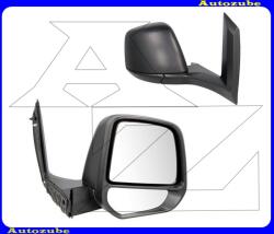 FORD TRANSIT CONNECT 2 2013.09-2018.04 Visszapillantó tükör jobb, kívűlről állítható, domború tükörlappal, fekete borítással FD9367003