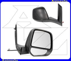 FORD TRANSIT CONNECT 2 2013.09-2018.04 Visszapillantó tükör jobb, elektromos, fűthető-domború tükörlappal, fekete borítással FD9367203