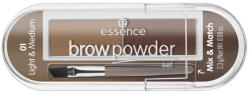 Essence Kit Sprancene Brow Powder Set Essence Brow Powder Set - 01 LIGHT - MEDIUM