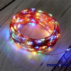 Iris Napelemes LED több színű fénydekoráció 20 m (274-06)