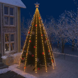 vidaXL Karácsonyfa-fényfüzér 500 LED, 500 cm IP44 (51283)