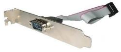 Gembird Serial pinheader -> Serial RS-232 F/M hátlapi kivezetés (CCDB9RECEPTACLE) (CCDB9RECEPTACLE)